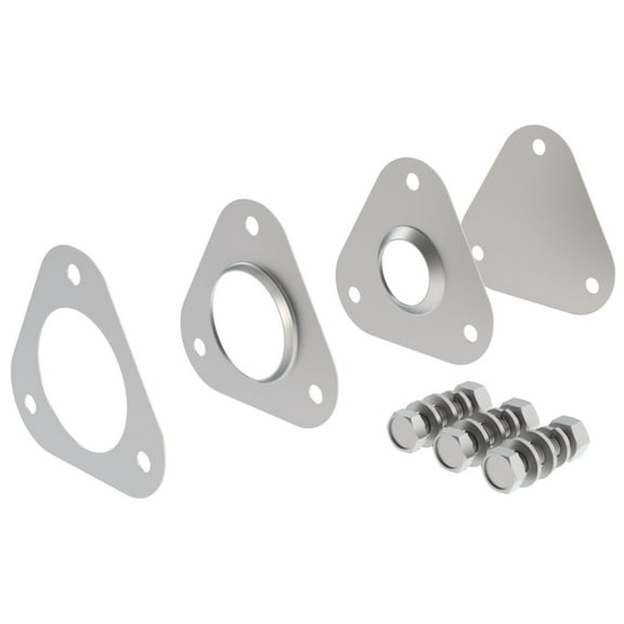 Borla 46176S Block Off Plates Fits 84-02 Camaro Fits select: 1984-1992,1998-2002 CHEVROLET CAMARO