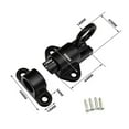 thumbnail image 4 of Spring Door Lock Self-Closing Latch, Security Automatic Sash Gate Lock Silver, 4 of 10