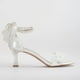 thumbnail image 2 of Dawn - Sandalias de novia de encaje color marfil con perlas crema 24 CM, 2 of 5
