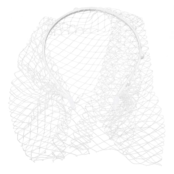 Acahhotxx Women Headbands, Headbands for Women Girls,Wide Plain Turban Headband Fashion Veil Rhinestones Hair Bands Mesh Hair Hoop