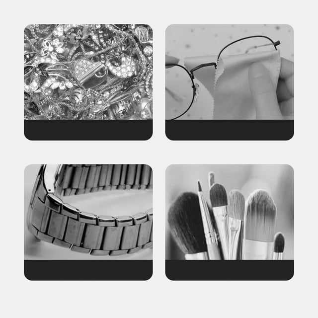 Limpiador de joyas electrónico, limpiador de joyas, pequeño limpiador de joyas portátil para el hogar, máquina de limpieza para relojes, innovación moderna