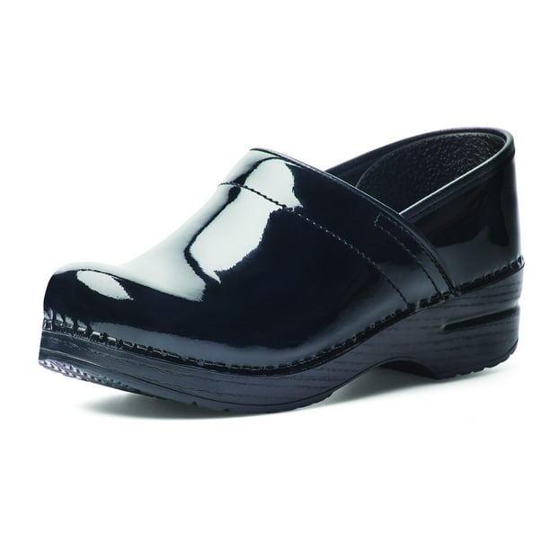Zapatos Dansko Professional de Cuero Charol Negro EU 42