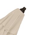 thumbnail image 4 of Astella 11 ft shade essentials market crank-open tilt patio umbrella in polyester beige, 4 of 10