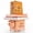 Pink, variant on Made Easy Kit Food Delivery Outdoor Functional Décor Metal and Wood Box for Designated Food Order Reception Location