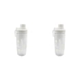 thumbnail image 4 of Botellas de agua de plástico transparente Bewildely con margaritas pequeñas 600ml sin BPA, 4 of 6