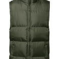 thumbnail image 3 of FashionOutfit Men's Solid Zip-Up Vest, 3 of 3