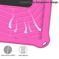 thumbnail image 6 of Kids Friednly Case for Samsung Galaxy Tab A8 10.5" (2022) X200/X205, EVA Foam Shoulder Strap Shockproof Protective Case with Pencil Holder Rotated Handle Bracket Stand Heat Dissipation Cover,Rose, 6 of 9