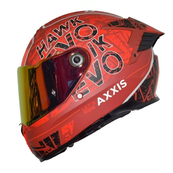 Casco Para Moto Talla M Certificado Hawk Solid Negro Matte