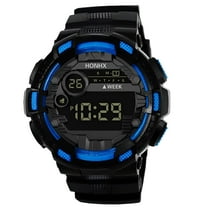 DESIGNICE Mens Fashion Military Multifunction Digital Watches,Watch Waterproof,Backlight,Alarm,Stopwatch Features - Rugged Wristwatch for Training,Hiking,and Adventure,Night Watch