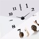 thumbnail image 3 of Etiqueta Engomada Del Diseño Del Reloj De Pared 3D Decoración Única Habitación De La Oficina En El Hogar Yuarrent HA025982-01, 3 of 6