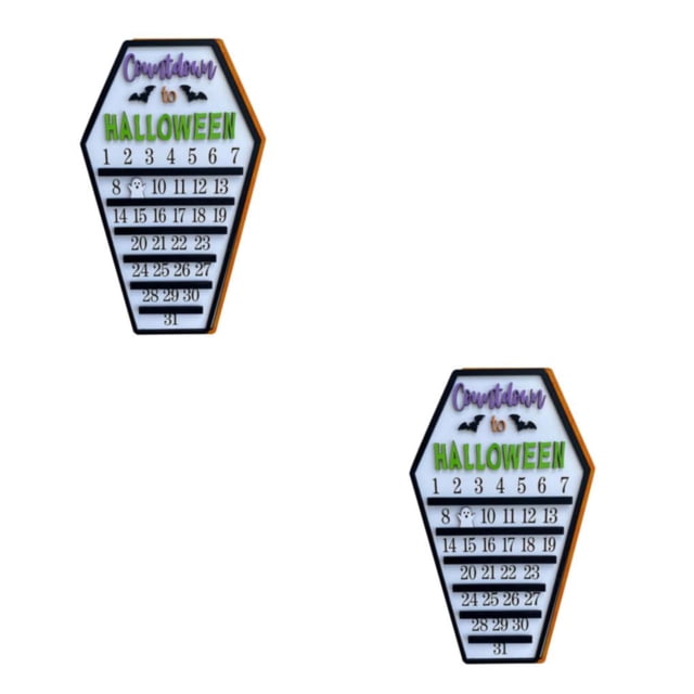 maskred Unisex Halloween Decoration Rich In Sense Suitable For Home And Party Creating Orange 2Set