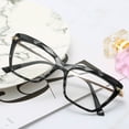 thumbnail image 6 of Vintage Clear Crystal Glasses Metal Full Frame Women Fashion Eyewear Clear Lens Transparent Eyeglasses, 6 of 6