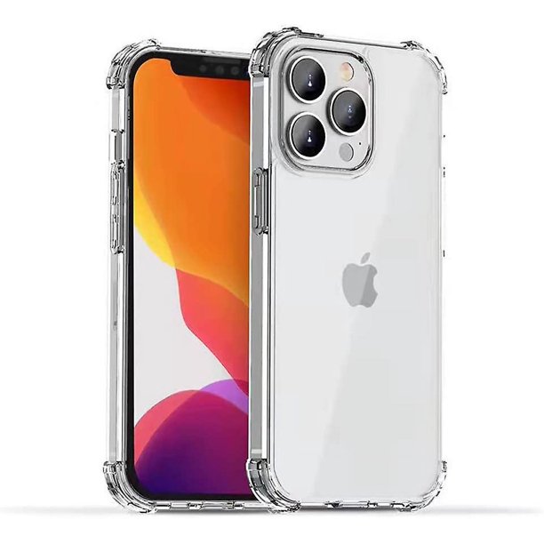 Funda compatible con iPhone 12 Pro Case 6.1 pulgadas (transparente) - Funda protectora a prueba de golpes 12 Pro -