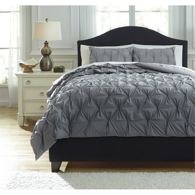 Ashley Furniture Couette Rimy Très Grand en Gris