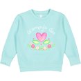 thumbnail image 2 of Inktastic Grampy's Girl Heart Flowers Toddler Sweatshirt, 2 of 4