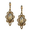 thumbnail image 1 of Pendientes colgantes de de imitación de declaración Behomian Joyería de Amarillo Yinane Pendientes colgantes de diamantes de imitación, 1 of 7