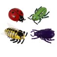 thumbnail image 3 of BRIGHTFUFU 4 piezas de simulación de insectos en movimiento, juguetes, teaser, interactivo, para mascotas, automático, eléctrico, para caminar, Mini insecto con batería de botón, 3 of 7