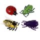 thumbnail image 3 of BRIGHTFUFU 4 piezas de simulación de insectos en movimiento, juguetes, teaser, interactivo, para mascotas, automático, eléctrico, para caminar, Mini insecto con batería de botón, 3 of 7