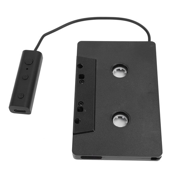 Car Cassette Converter, 5.0 Auto Power Off Universal Car Cassette Adapter with USB Cable for Vehicle