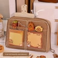 thumbnail image 6 of RUISINERY 12 Compartments Pencil Case High Capacity Pencil Bag Marker Organiser Pouches Art Supplies Pouches Travel Cosmetic Bag, 6 of 7