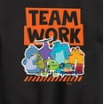 thumbnail image 3 of Monsters Inc. - Teamwork - Toddler & Youth Crewneck Fleece Sweatshirt, 3 of 5