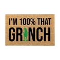 thumbnail image 2 of Grinch Decor Grinch Christmas Decorations Bathroom Grinch Christmas Decorations Christmas Festival Decoration Front Door Carpet Indoor Outdoor Mat, 2 of 3