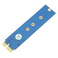 thumbnail image 4 of Riser Card, NVME Adapter Card, PCI-E 1X Blue ABS For PCI-E To NGFF M.2 Hard Drive, 4 of 8