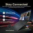 thumbnail image 4 of ASUS Zenbook 14" OLED Touch Laptop, Intel Core Ultra 9 285H, 32GB RAM, 3TB Storage(2TB SSD+1TB Docking Station Set), Intel Arc Graphics, Wi-Fi 7, Backlit Keyboard, Copilot, Win 11 Pro, Gray, 4 of 9