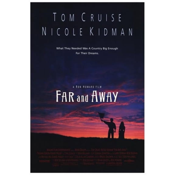 Far & Away Movie Poster - 27 x 40 in.