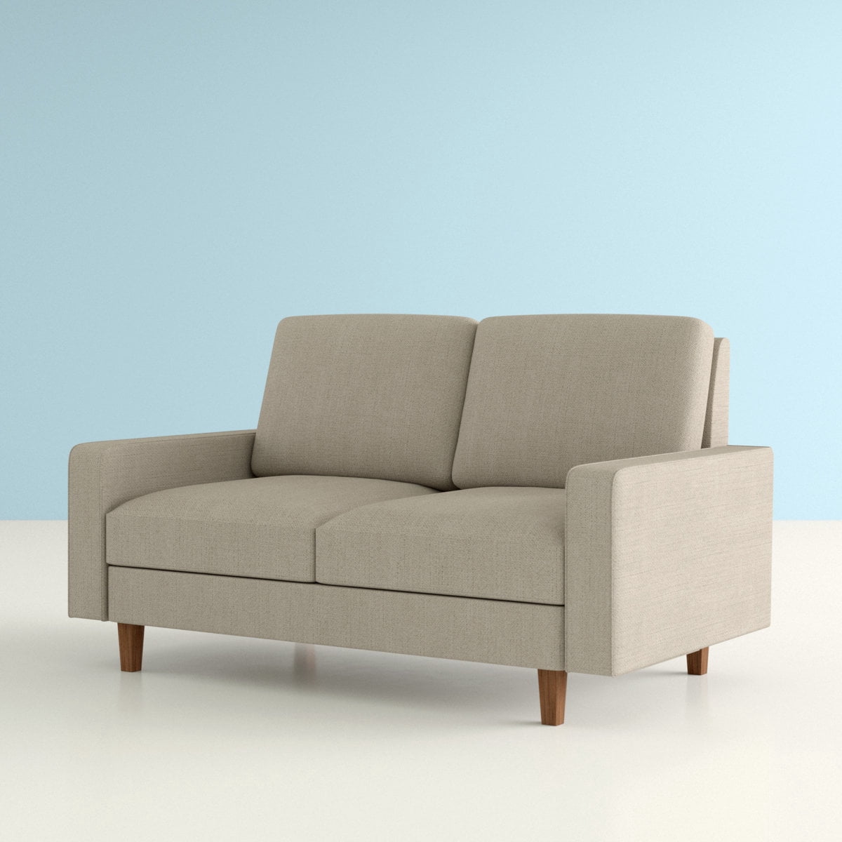 US Pride 57.9" Square Arm Loveseat