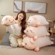thumbnail image 5 of Lannery - Almohada De Peluche Con Diseño De Cerdo, Suave Y Gordo, Regalo Para Niños, San Valentín, Navidad (Ojos Dormidos, 23.6 Pulgadas), 5 of 5