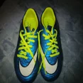 thumbnail image 2 of Nike Womens Hypervenom Phelon II FG Blue Soccer Cleats Shoes Size 7, 2 of 5