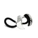 thumbnail image 4 of Guardurnaity Hair Bands Alta elasticidad Estilo simple Elástico Ajustable Decorativo Cola de caballo Anillo Plata sin costuras Type1 NO1 Guardurnaity CBP234350, 4 of 6