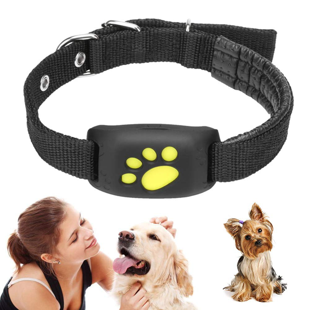 Bolokuki Pet Tracker Dog GPS Tracker Collar Tracking Device Anti-Lost Waterproof GPS Locator Real Time Alarm Free APP GT011