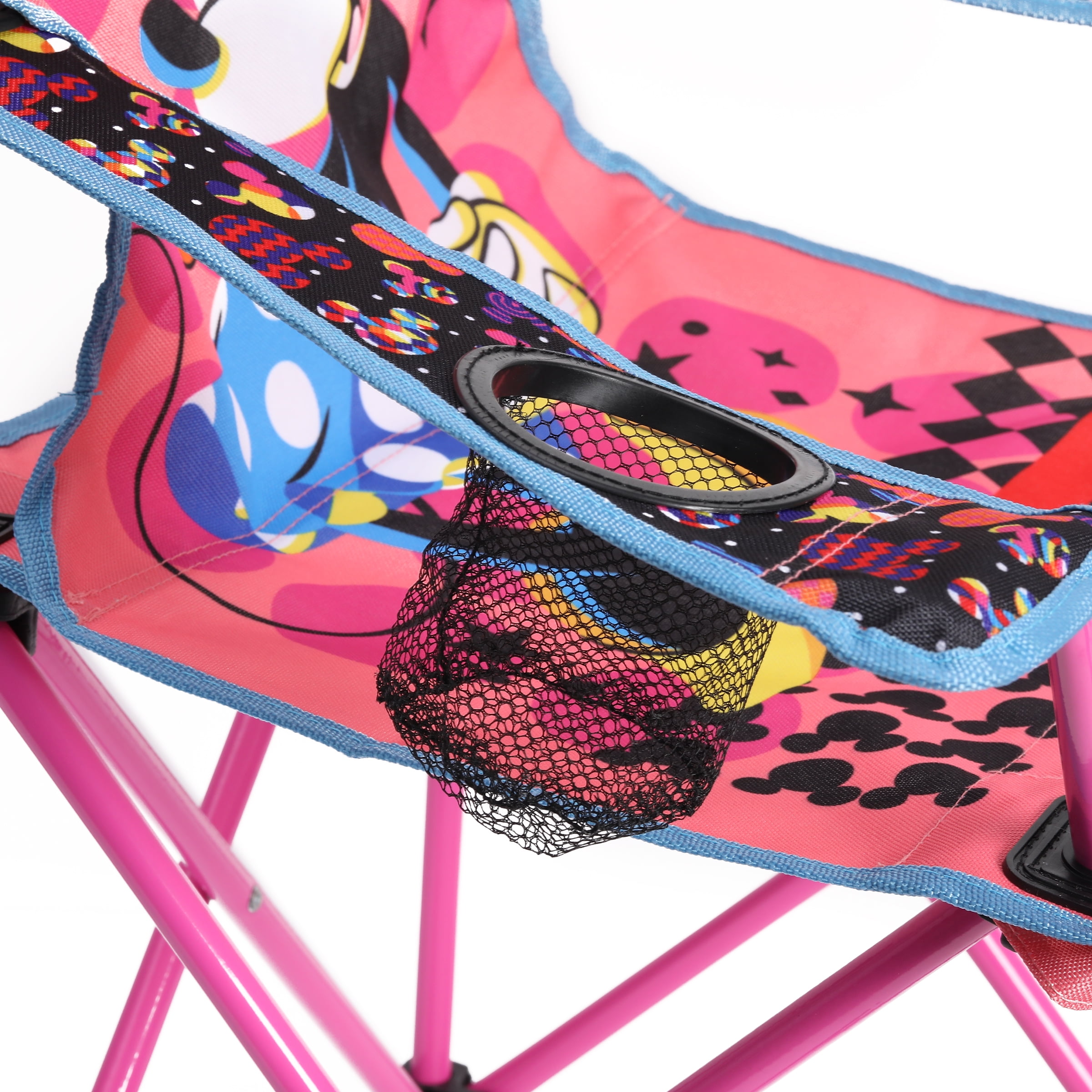 Danawares Minnie Mouse Youth Camping Chair with Cup Holder - Polyester