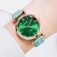 thumbnail image 2 of SENJIAQ Watches for Women Easy Reader Quartz Analog Leather Strap Watch with Classic Fashion Business Casual Round Case Fashion Dress, 2 of 3