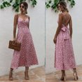 thumbnail image 1 of FcBaudy Robe Sans Manches à Col Rond, Robes d'Été pour Femmes, Robes d'Été à Imprimé Floral Boho Longue Robe de Soirée Robe de Plage Robe d'Été pour Femmes, 1 of 9