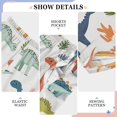 thumbnail image 6 of FORMRS Boys Pajama Pants with Pockets Size 6-8Y Kids Lounge Sleep Bottoms, Dinosaur Pattern, 6 of 8
