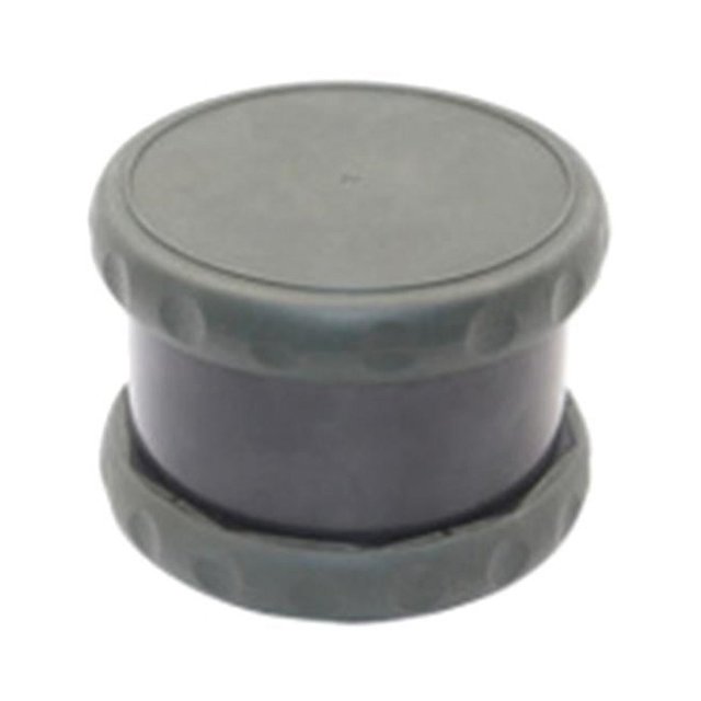 Caja de cebo de molienda de plástico, caja de señuelo de pesca rota de goma gruesa de aluminio, trituradora