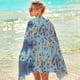 thumbnail image 4 of Microfiber Beach Towel Super Colorful Bath Towel Sandproof Beach Blanket Multi-Purpose Towel For Travel Swimming Pool 30x60 Inch, 4 of 8