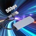 thumbnail image 1 of Centro Tipo-C Usb 3.0 Hub Plug And Play Usb Hub Expander Para Computadora Pc (4 Puertos), 1 of 3