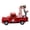 C, variant on Retro Alloy Truck Model Wedding Anniversary Gift Romantics Home Decors With Openable Door Bride and Groom Figurines