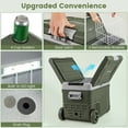 thumbnail image 4 of Costway 12 Volt Car Refrigerator 37 QT Portable Car Fridge with -4℉~68℉ Adjustable Range, 4 of 10