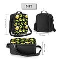 thumbnail image 2 of Zufioo Avocado Toast Insulated Lunch Bag,600D Polyester Oxford Fabric, Leakproof & Reusable Lunch Tote, Adjustable Shoulder Strap,Food Freshness Keeper with Utensils, 2 of 6