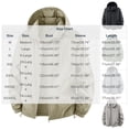 thumbnail image 3 of KeShDi Jacket for Men Hooded Long Sleeve Zip Up Casual Coat with Pockets and Belt Loose Fit Dark Gray XL, 3 of 5
