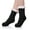 Black, variant on Fuklindy Women Slipper Fuzzy Socks Winter Super Sift Warm Cozy Soft Thick Fleece Lined Non Slip Home Socks