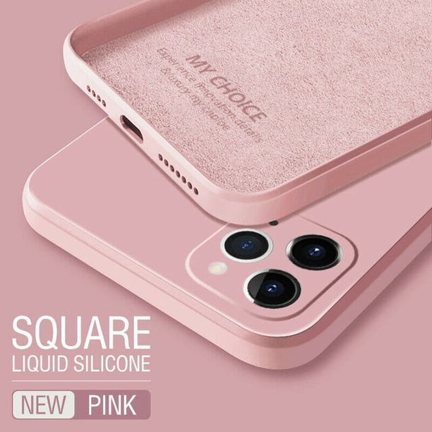 Funda de silicona líquida cuadrada suave para Xiaomi Redmi Note 10 9 8 7 Pro 9 S Redmi K40 K20 9A Mi 11 10 10T Pro Lite 9 SE Poco F3 Fivean unisex