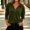 Army Green women fall long sleeve t shirt a1, variant on Bzdzmqm Women Fall Winter Collared Long Sleeve Zip Pullover Tops Basic Casual Loose Tshirt Solid Cozy Comfortable Everyday Layering Piece for Work Daily Wear, Black M