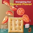 thumbnail image 3 of Munchy Bear Baked Savory Crackers–Tomato Flavor 9Packs,Non-Fried Crispy Crackers Halal-Certified Guilt-Free Snack, 3 of 7