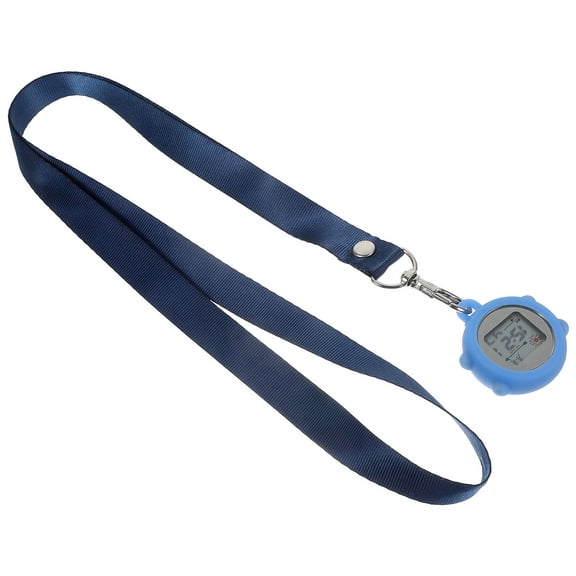 Raindrops 1Pcs Tiny Digital Watch with Luminous Feature and Timer for Nurses and Students in Daily Use